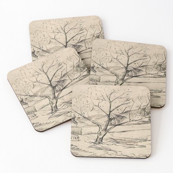Item preview, Vincent Van Gogh - Two Trees designed and sold by st1art.