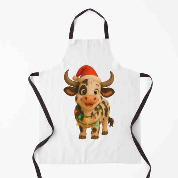 Item preview, Christmas Lineback Cow designed and sold by Sillytoe.