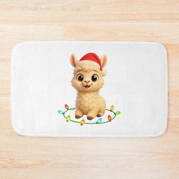 Item preview, Christmas Llama designed and sold by Sillytoe.