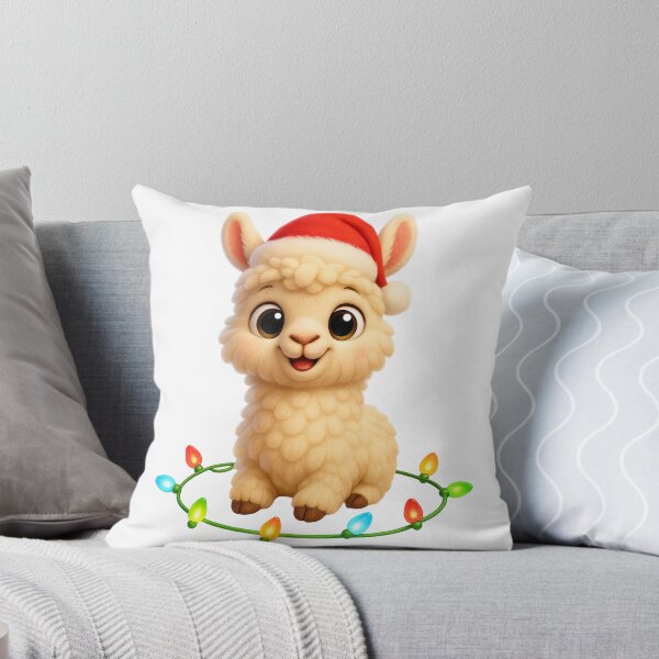 Item preview, Christmas Llama designed and sold by Sillytoe.