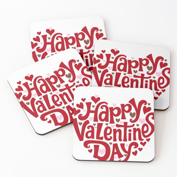 Item preview, Happy Valentines Day Heart Typography designed and sold by DariaOltes.