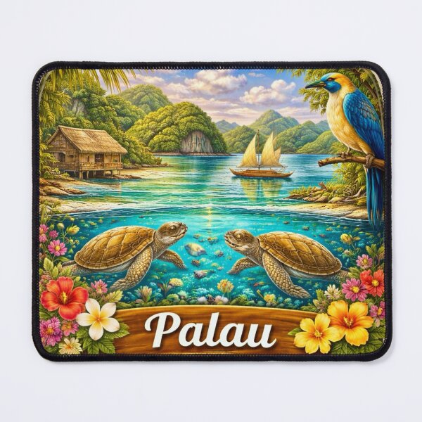 Item preview, Palau Pacific Islands designed and sold by Myra365Art.