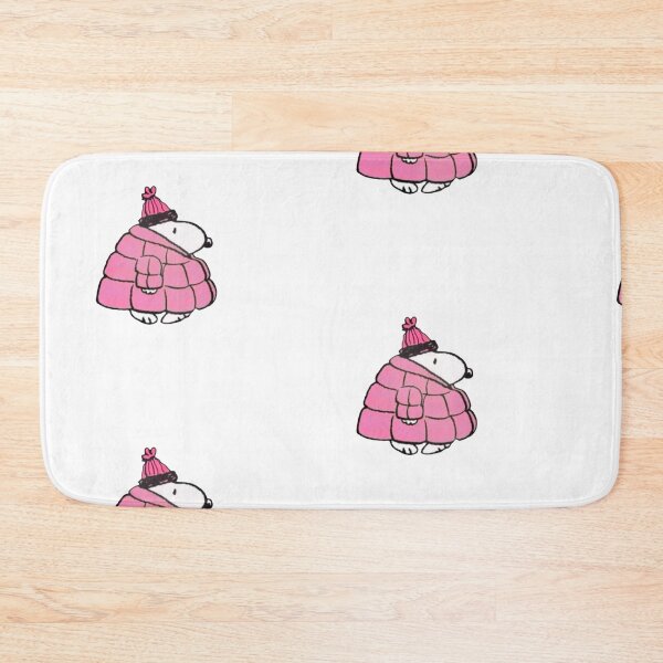 Item preview, snoopy pink puffer jacket designed and sold by mani's creations.