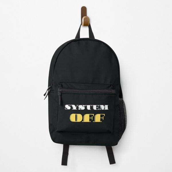 Item preview, System Off – Minimal Funny Typography Design designed and sold by sharvostore.