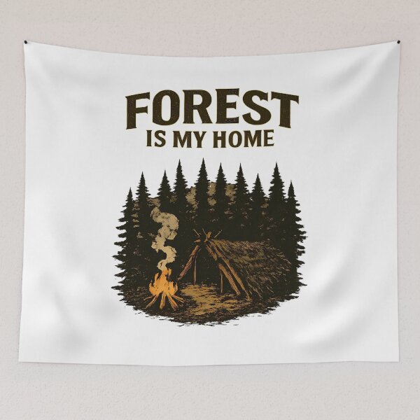 Item preview, FOREST IS MY HOME designed and sold by Tactical Override.