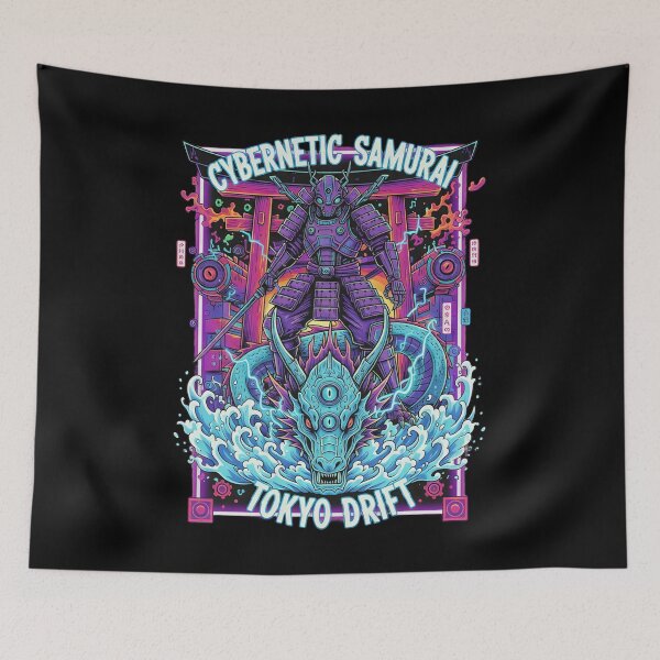 Item preview, Cybernetic Samurai Dragon Rider designed and sold by TokyoCybrStudio.