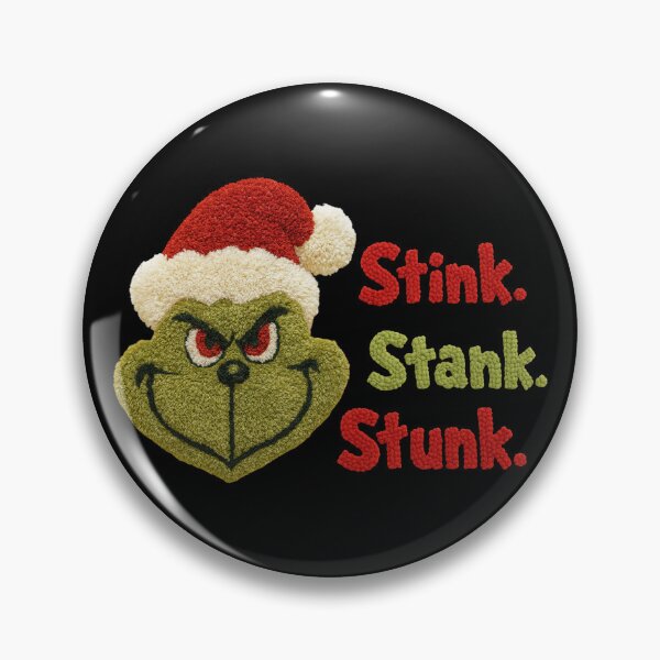 Item preview, Stink Stank Stunk Funny Fuzzy Grinch Face designed and sold by ChaaiTee.
