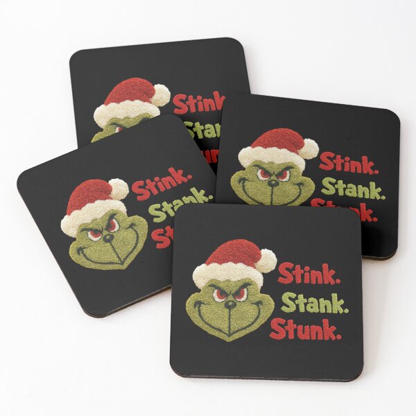 Item preview, Stink Stank Stunk Funny Fuzzy Grinch Face designed and sold by ChaaiTee.