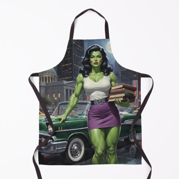 Item preview, Emerald Advocate - 1950s Vintage Legal Clerk Pinup designed and sold by Art's Diner.