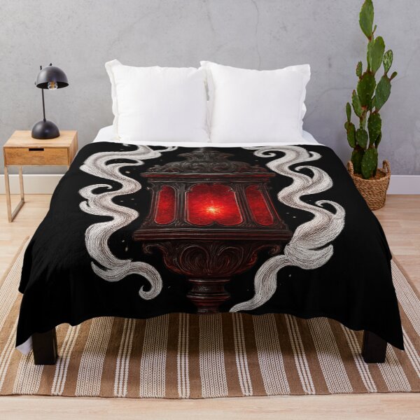 Item preview, Crimson Gothic Lantern – Dark Fantasy Occult Light designed and sold by Mouraludia.