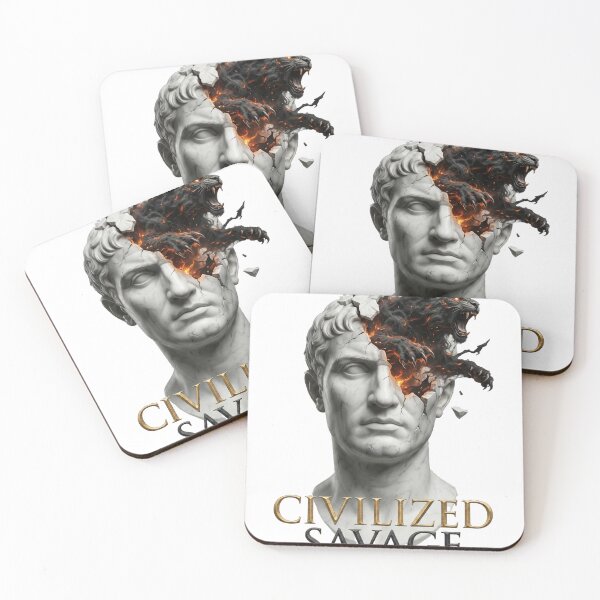 Item preview, Civilized Savage Mindset designed and sold by zvalente.