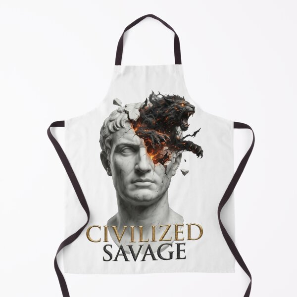 Item preview, Civilized Savage Mindset designed and sold by zvalente.