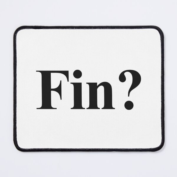Item preview, FIN? designed and sold by oddwonders.