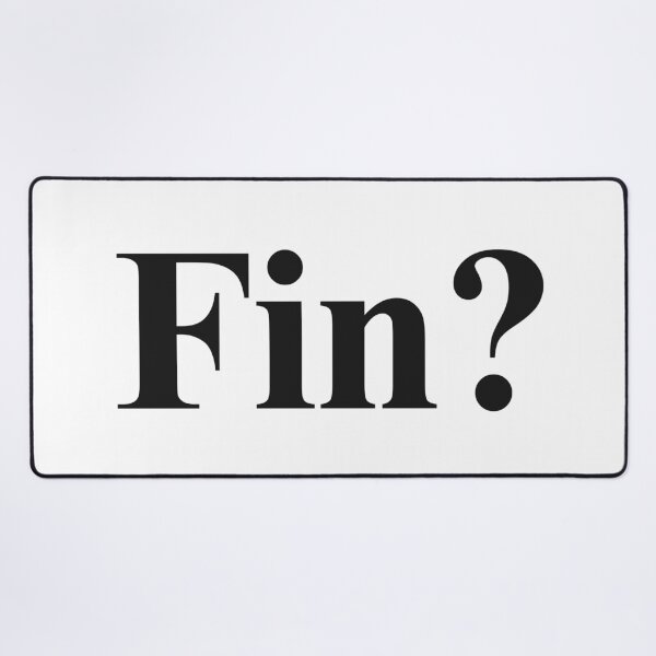 Item preview, FIN? designed and sold by oddwonders.