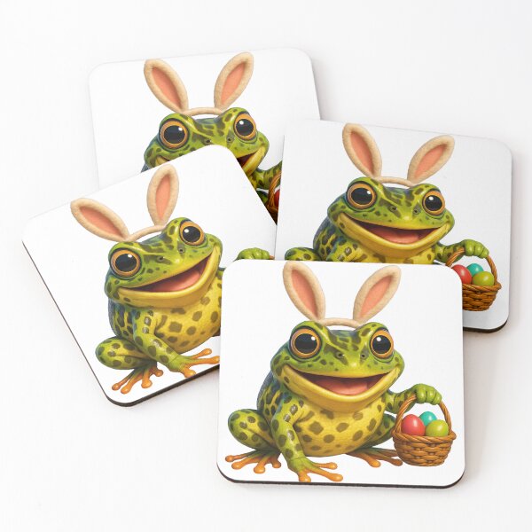 Item preview, Easter Leopard Frog designed and sold by Sillytoe.
