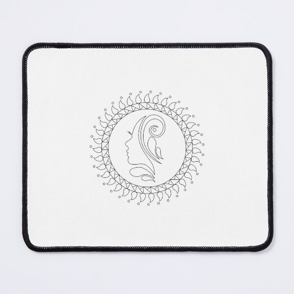 Item preview, Goddess Mandala Sacred Line Art designed and sold by Color for Balance .