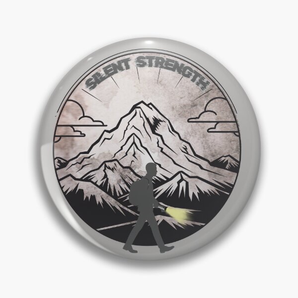 Item preview, Silent Strength - Minimalist Introvert Motivation Design. designed and sold by LunaPrintCo.