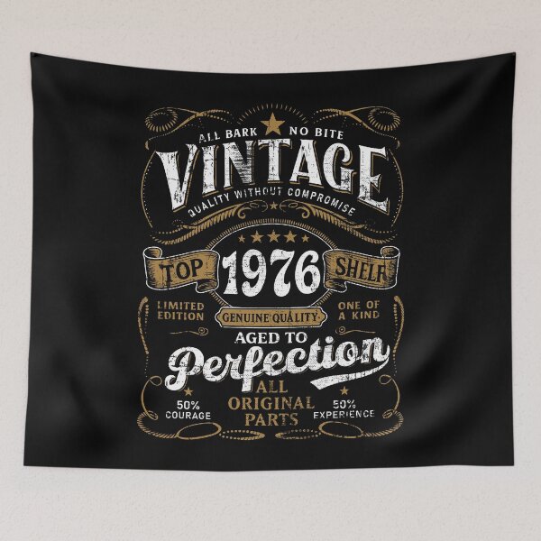 Item preview, 1976 Birthday Aged To Perfection 50th Bday  designed and sold by Y-Vibes.