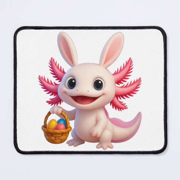 Item preview, Easter Leucistic Axolotl designed and sold by Sillytoe.
