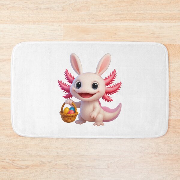 Item preview, Easter Leucistic Axolotl designed and sold by Sillytoe.