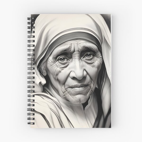 Item preview, Mother Teresa designed and sold by WorldofCharcoal.