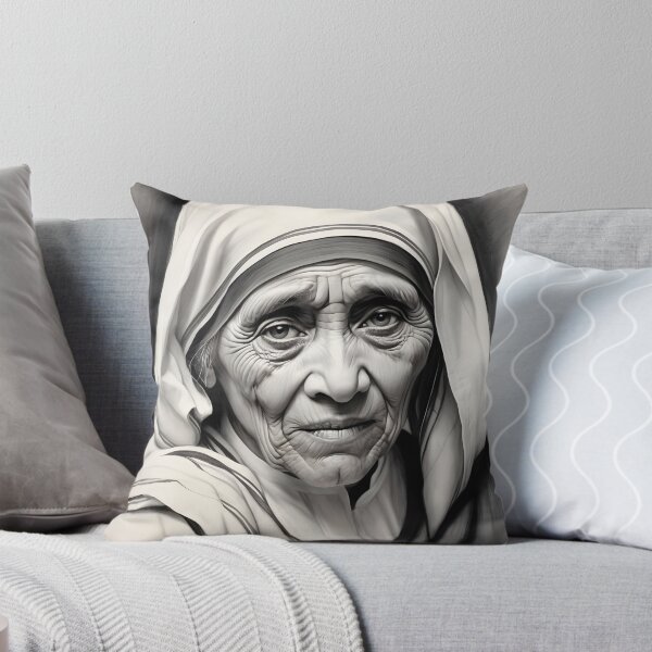 Item preview, Mother Teresa designed and sold by WorldofCharcoal.