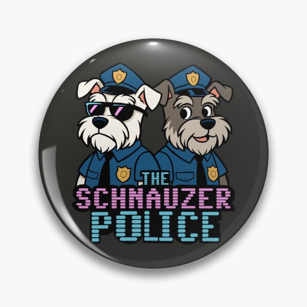 Artikelvorschau, Die Schnauzer-Polizei entworfen und verkauft von Ghost on Toast.