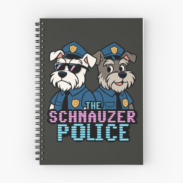 Item preview, The Schnauzer Police designed and sold by Ghost on Toast.