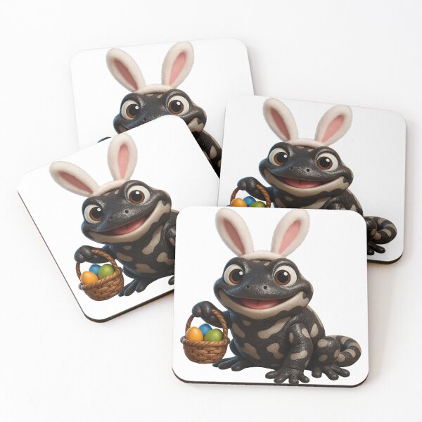 Item preview, Easter Marbled Salamander designed and sold by Sillytoe.