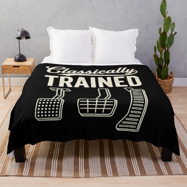 Item preview, Classically Trained Manual Transmission, Funny Stick Shift Car Enthusiast Gift, Vintage Car Pedals Graphic Tee designed and sold by saloui.