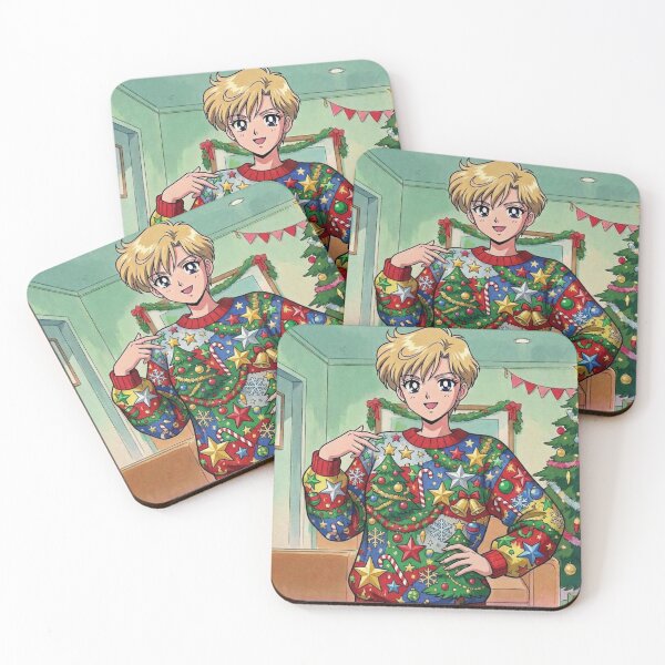 Item preview, Sailor Uranus Ugly Christmas Sweater designed and sold by Solace Sparkles.