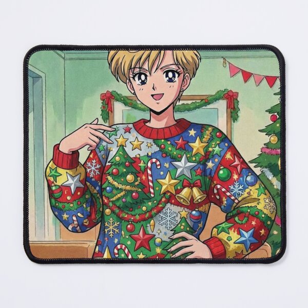 Item preview, Sailor Uranus Ugly Christmas Sweater designed and sold by Solace Sparkles.