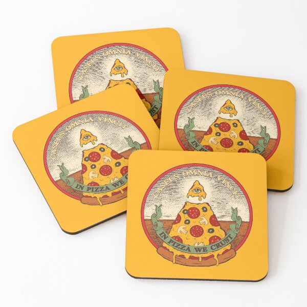 Item preview, In Pizza We Crust: The Caseus Omnia Vincit Illuminati Parody designed and sold by sXe-art.