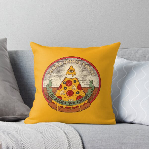 Item preview, In Pizza We Crust: The Caseus Omnia Vincit Illuminati Parody designed and sold by sXe-art.