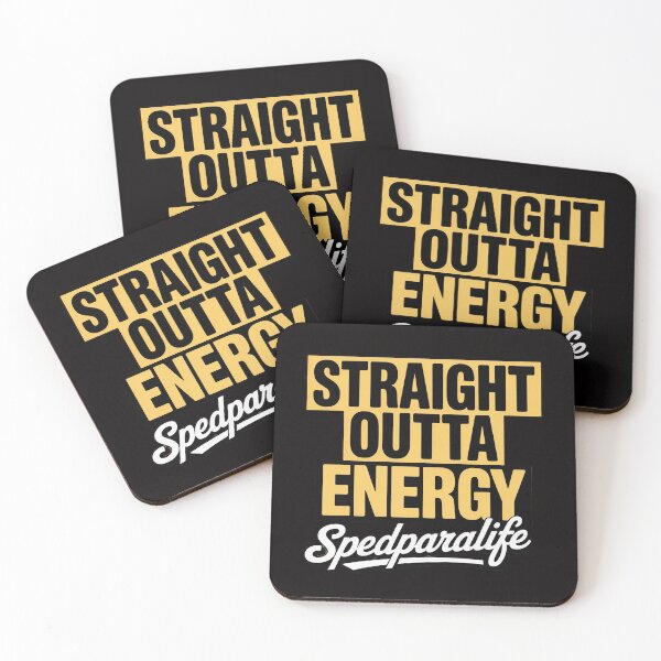 Item preview, Sped Para Straight Outta Energy Sped Para Life designed and sold by DarioRosales.