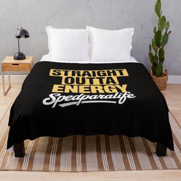Item preview, Sped Para Straight Outta Energy Sped Para Life designed and sold by DarioRosales.
