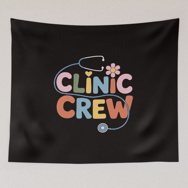 Item preview, Clinic Crew For School Nurse designed and sold by cherylbartlett.