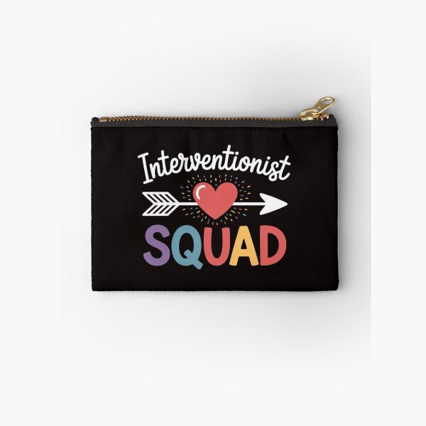 Item preview, Interventionist Squad Back To School Teacher supplies Men Women Kids designed and sold by cherylbartlett.