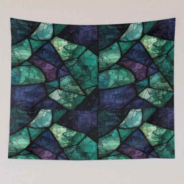 Item preview, Gothic Stained Glass Abstract designed and sold by mari0n980.