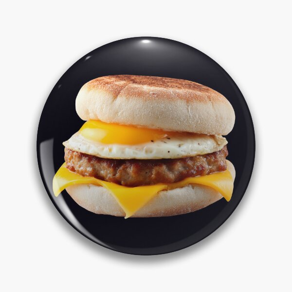 Item preview, Hearty Sausage Breakfast Muffin designed and sold by Bluepineart.