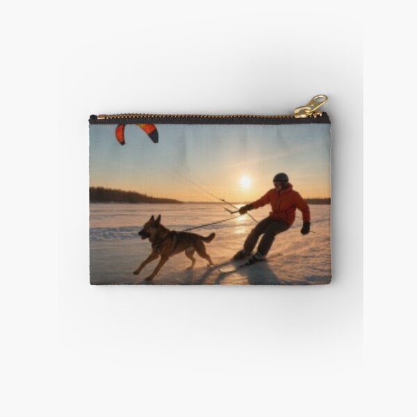 Item preview, Snow Zoomies - Dog, Skis&Flying Madness designed and sold by CzipipitoStudio.