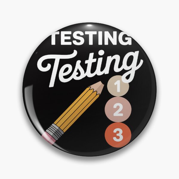 Item preview, Cute Kindergarten Teacher Gifts & Apparel Black Testing Day designed and sold by gerardostokes.