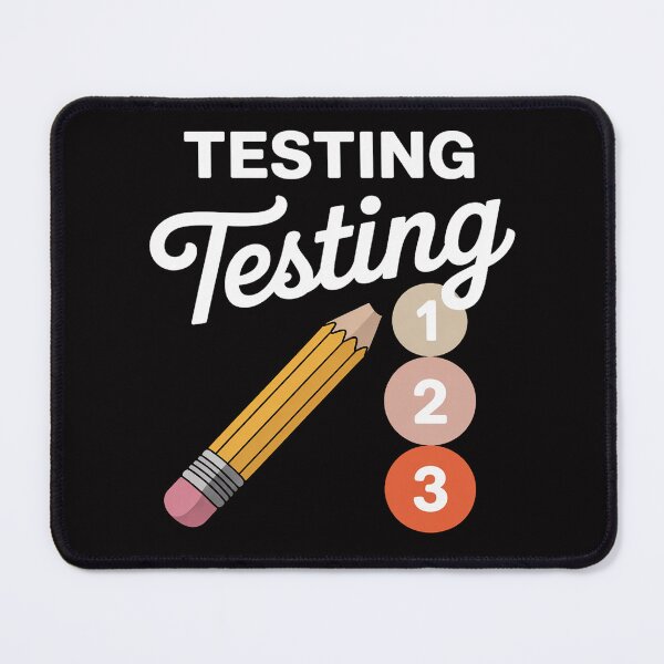 Item preview, Cute Kindergarten Teacher Gifts & Apparel Black Testing Day designed and sold by gerardostokes.