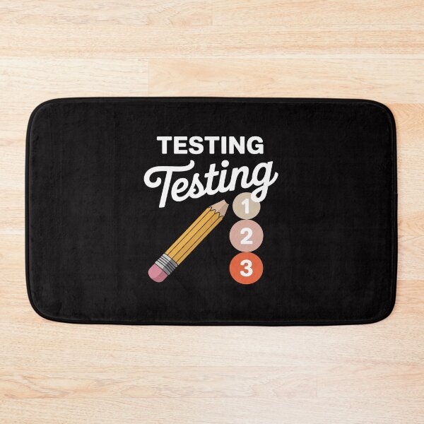 Item preview, Cute Kindergarten Teacher Gifts & Apparel Black Testing Day designed and sold by gerardostokes.
