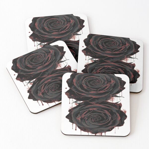 Item preview, Gothic Rose Dark Abstract Pattern designed and sold by mari0n980.