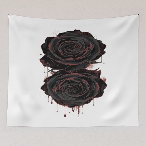 Item preview, Gothic Rose Dark Abstract Pattern designed and sold by mari0n980.