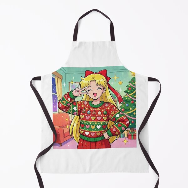 Item preview, Sailor Venus Ugly Christmas Sweater designed and sold by Solace Sparkles.