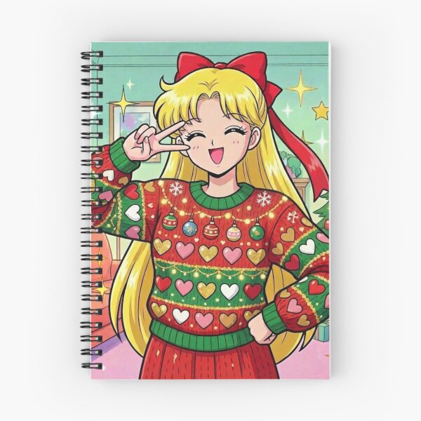 Item preview, Sailor Venus Ugly Christmas Sweater designed and sold by Solace Sparkles.