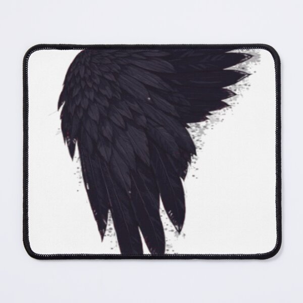 Item preview, Raven Wing Gothic Abstract Pattern designed and sold by mari0n980.