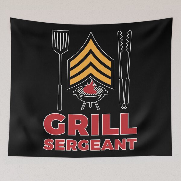 Item preview, Grill Sergeant - BBQ BBQ Grilling Meat designed and sold by anziehend.